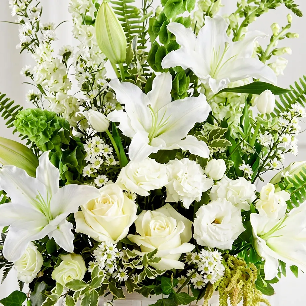 Centro blanco - Anaís Floristes, floristería en Mataró (foto 2)