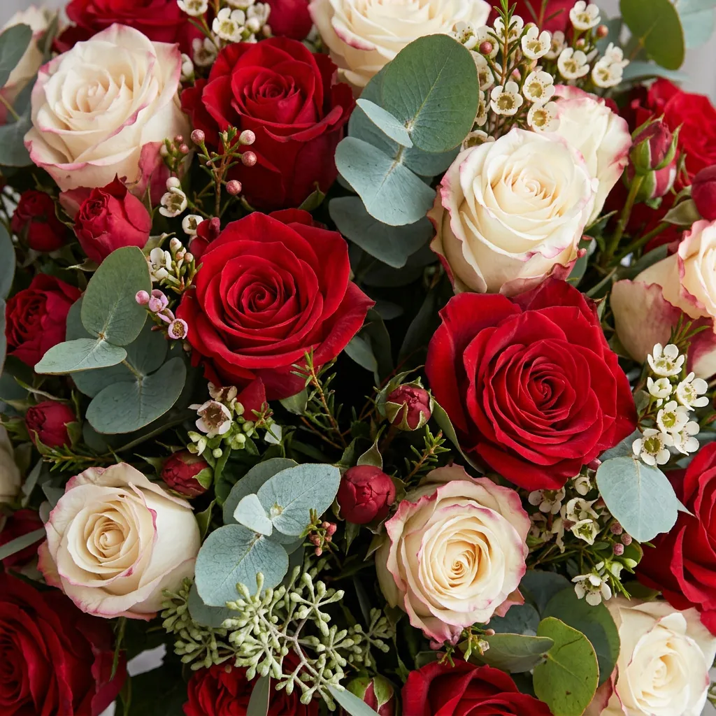 Cesta de rosas - Anaís Floristes, floristería en Mataró (foto 2)