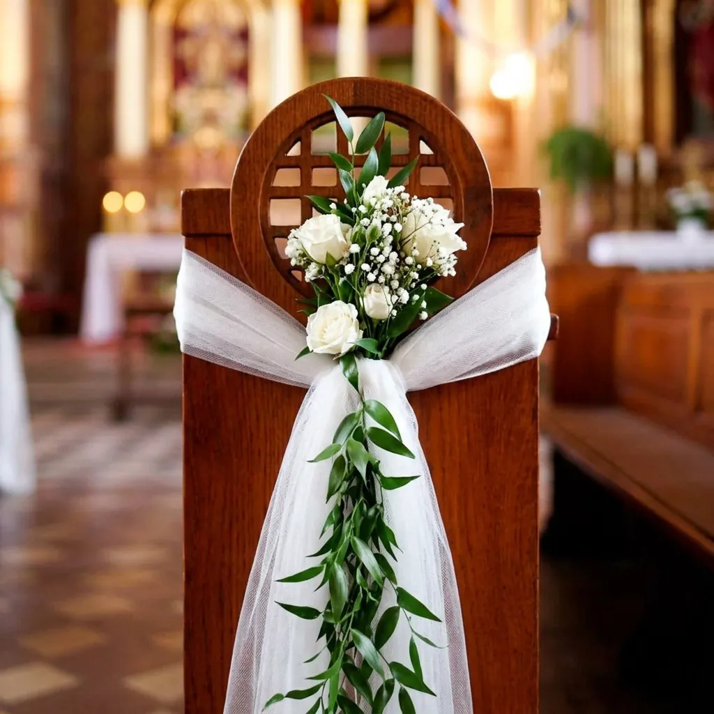 Decoración Iglesia · Modelo 1 - Anaís Floristes, floristería en Mataró (foto 2)