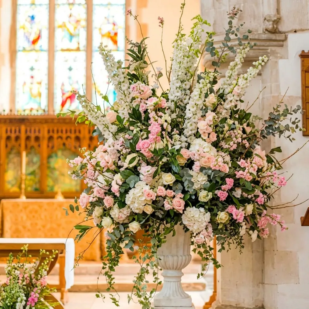 Decoración Iglesia · Modelo 3 - Anaís Floristes, floristería en Mataró (foto 4)